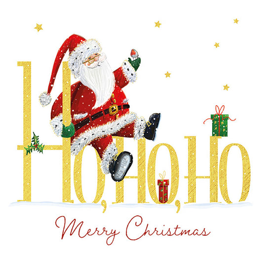 Christmas Cards - Ho Ho Ho Santa