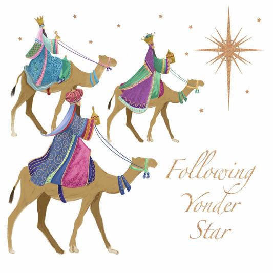 Christmas Cards - King Following Star