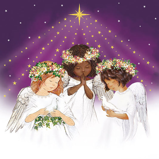 Christmas Cards - Trio of Angels
